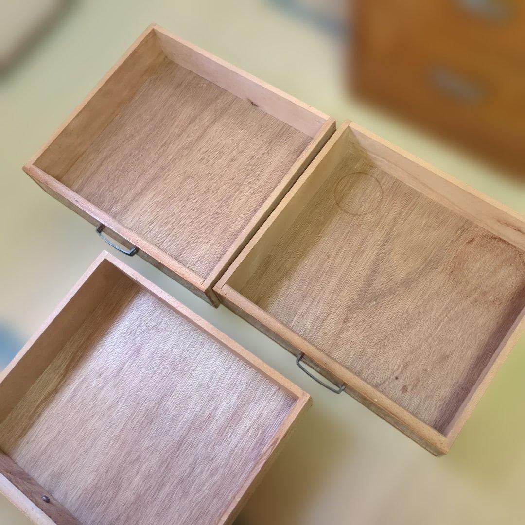 昭和 レトロ タンス 箪笥 チェスト 引き出し 波板ガラス ガラス戸