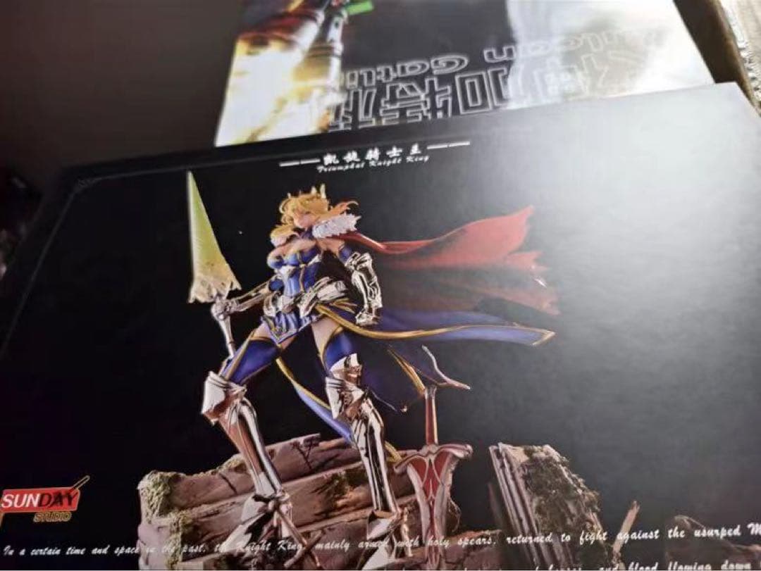 Fate SS18 Saber 青& 黒 フィギュア ガレージキット スタチュー