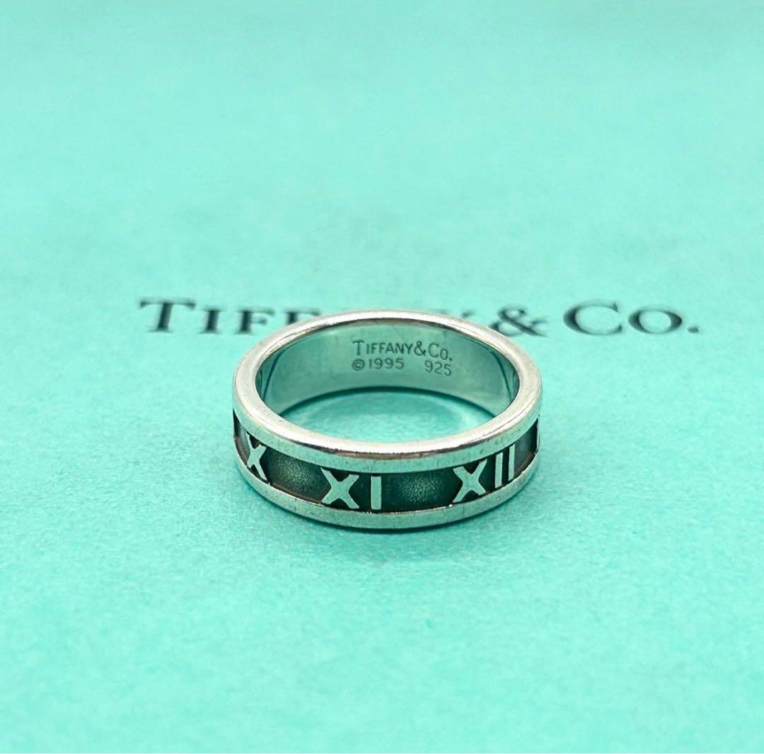 【Tiffany& Co.】ティファニーアトラスリング シルバー925 10号