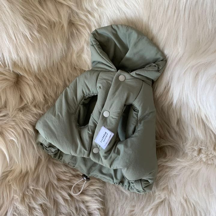 Louisdog ルイスドッグ ダウン ケープ コート