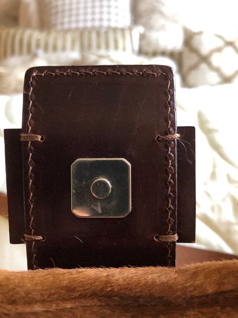 FENDI フェンディ　ハラコバッグ　ショルダー