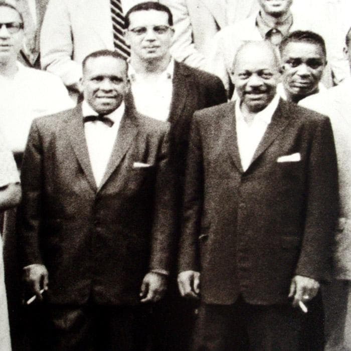 額装品/ジャズポートレートハーレム　1958年（アート ケーン）