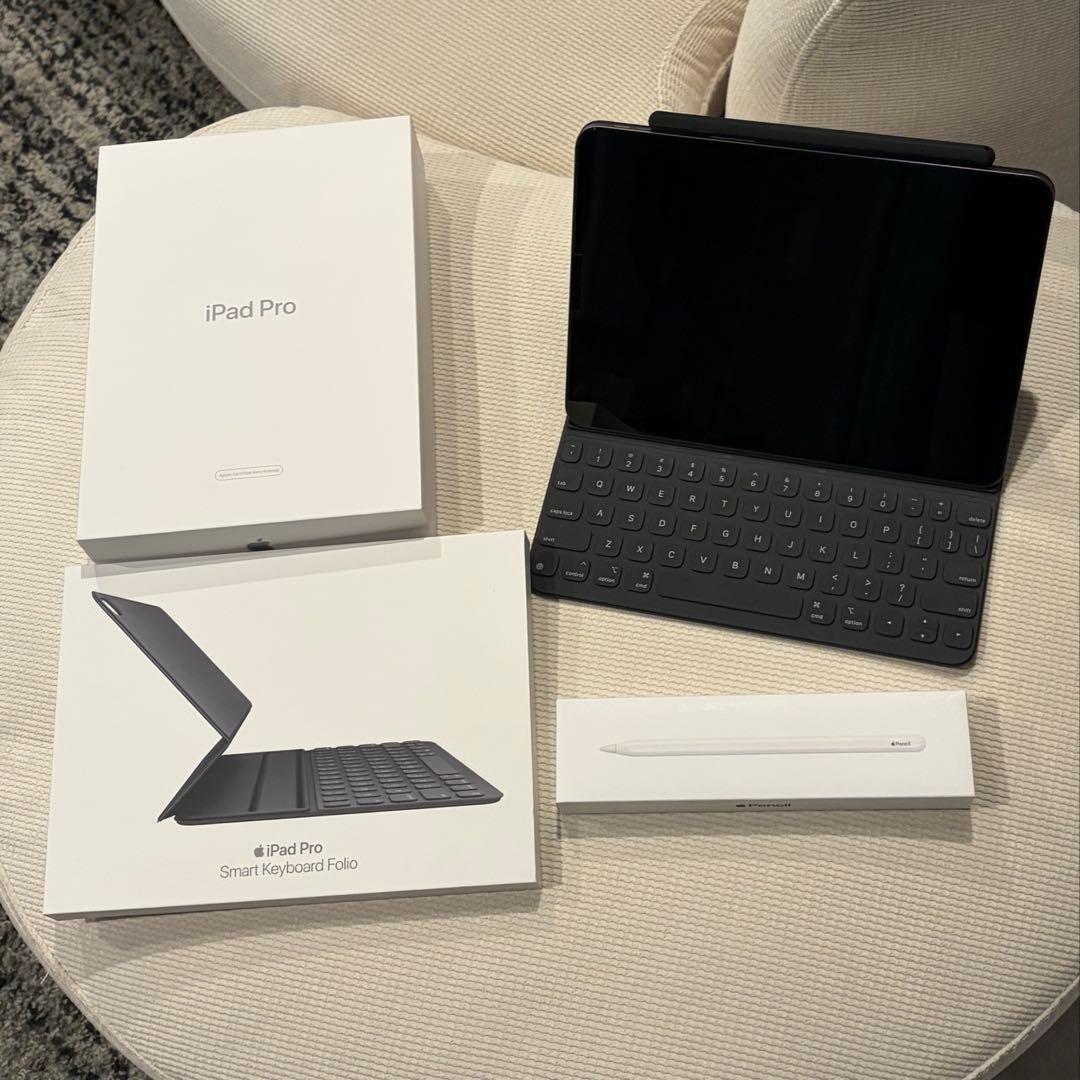 iPad Pro 11インチ アップルペンシル キーボードスマートフォリオ