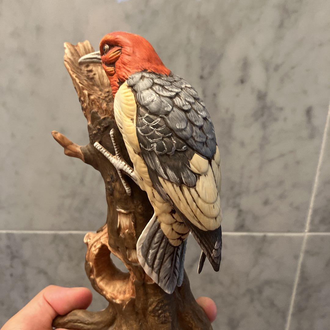 欧米70年代ヴィンテージ希少なGOTO美しく凛々しい瞳で精巧に作られた鳥の陶器