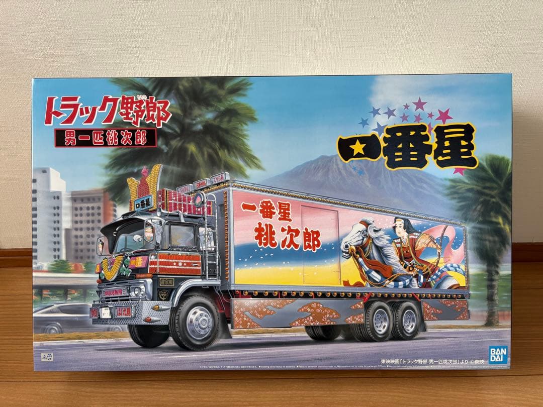 6点セット 1/32 トラック野郎シリーズNo.1～6 一番星 デコトラ プラモ