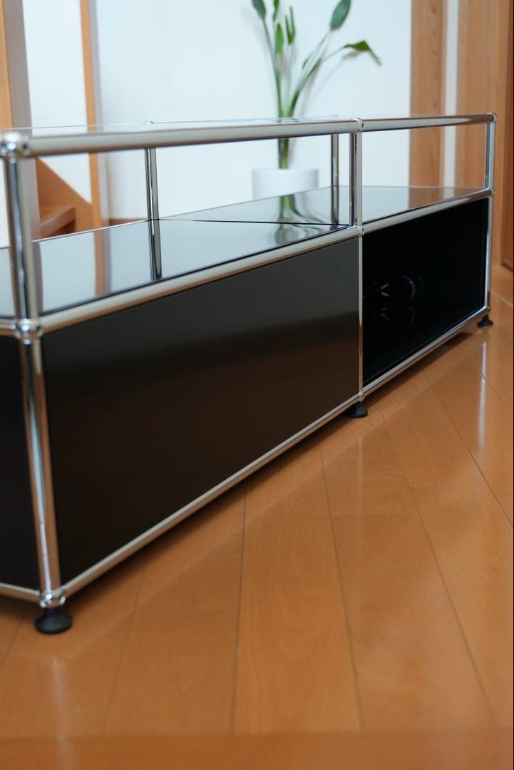 USM Haller ユーエスエム ハラー テレビボード ピュアブラック-セール