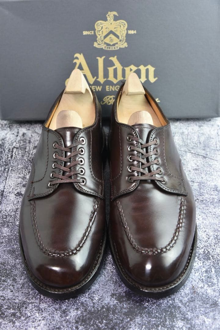 オールデン　コードバン　2490　タンカーOX　6.5D　ミリタリーラスト