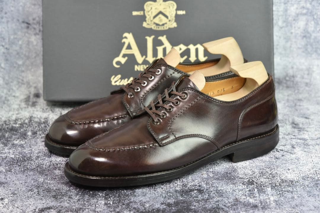 オールデン　コードバン　2490　タンカーOX　6.5D　ミリタリーラスト