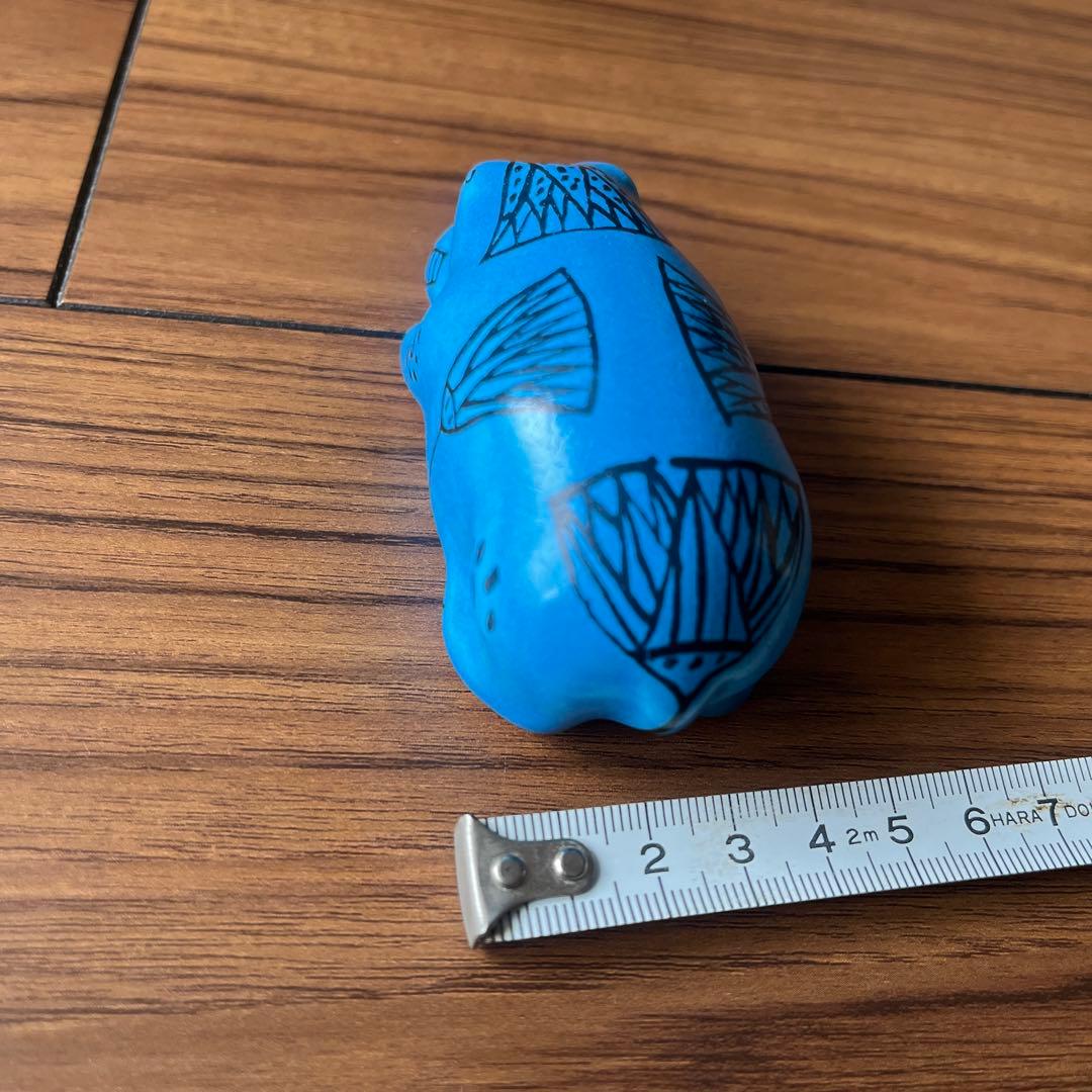 青いカバ メトロポリタン美術館 エジプト埋蔵レプリカ kunego】青い