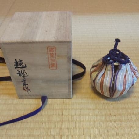 A 44 茶道 茶入 唐物 ( 未使用品 )