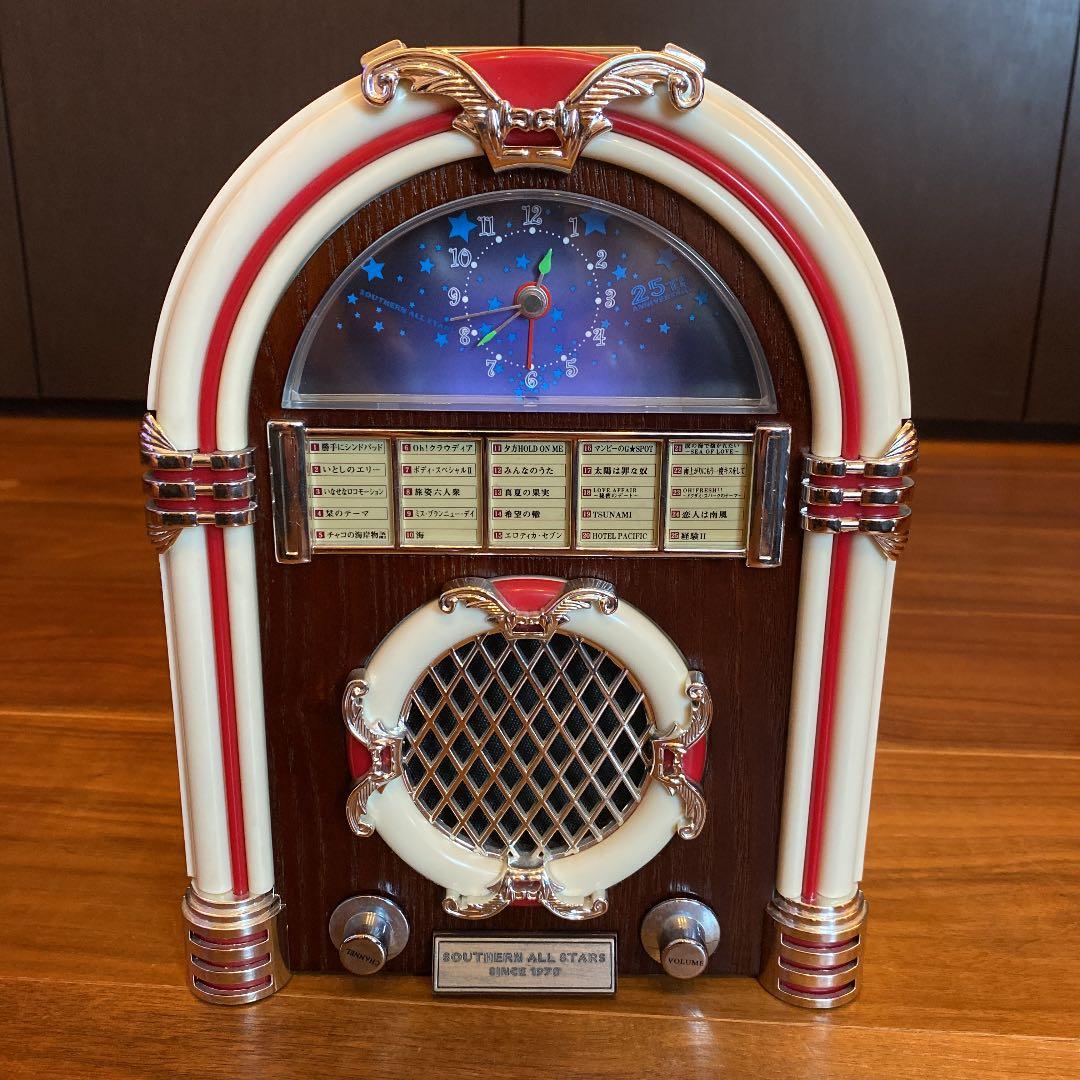 サザンオールスターズ ジュークボックス 時計 25周年 希少 サザン
