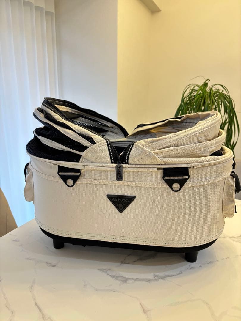 AirBuggy ペットカート コットのみ　アイボリー　オーガナイザー付き AirBuggy ペットカート コットのみアイボリーオーガナイザー付き