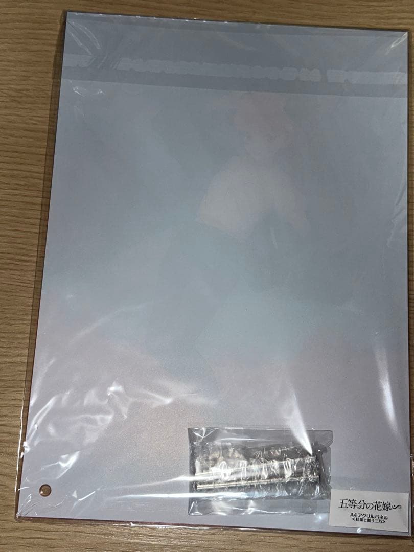 五等分の花嫁　秋のひととき　中野二乃　大当たり　A4アクリルパネル