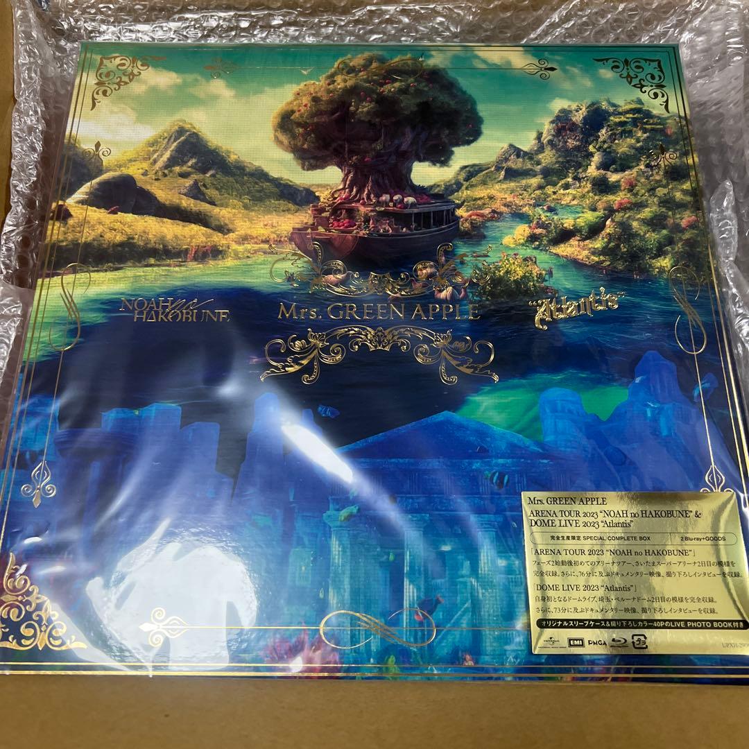 Blu-ray】 NOAH & Atlantis 完全生産限定 BOX ミセス Mrs. GREEN APPLE