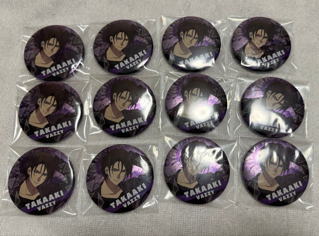 VAZZY バズロ 眞宮孝明 缶バッジ まとめ売り