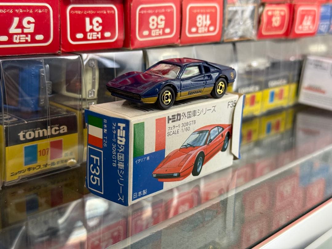 トミカ 外車シリーズ Ferrari 308GTB 1/60