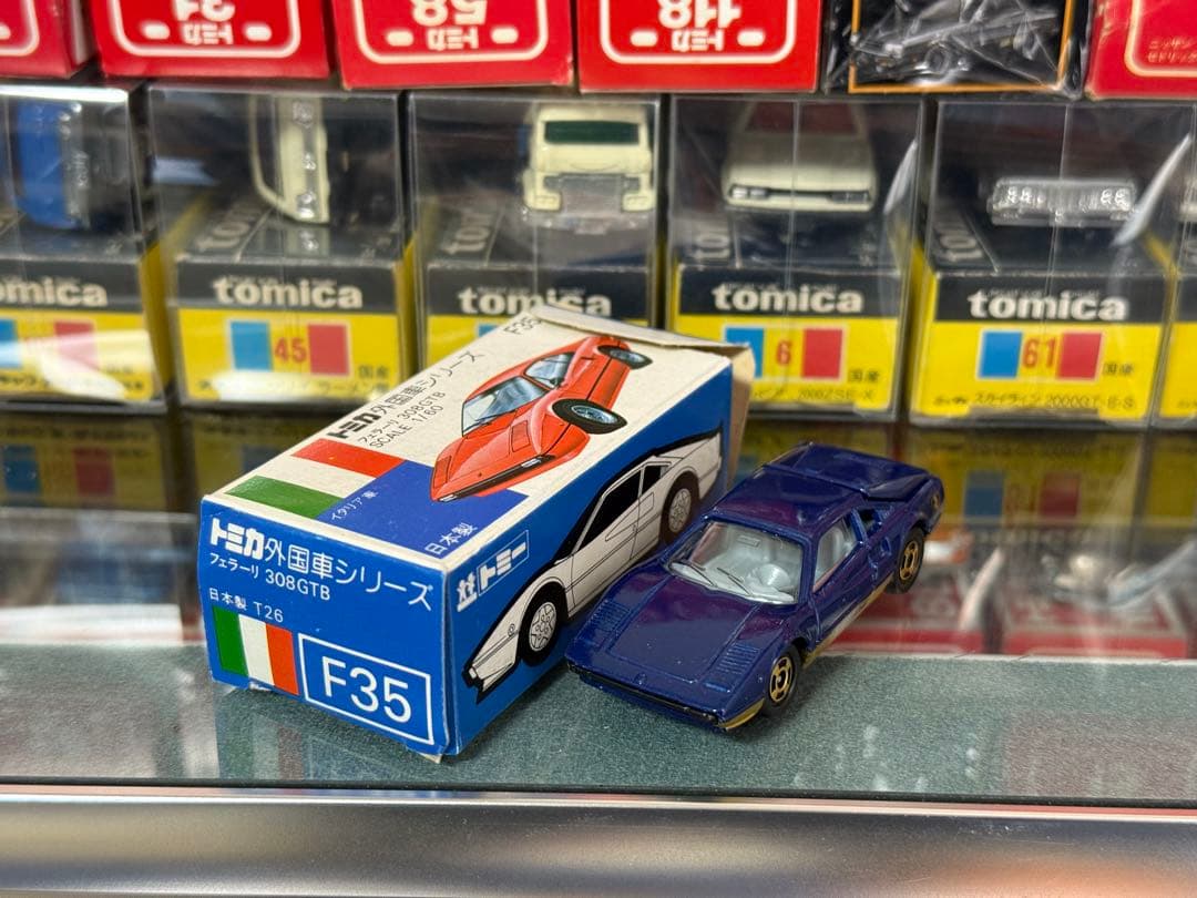 トミカ 外車シリーズ Ferrari 308GTB 1/60