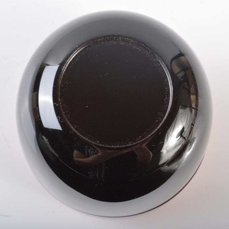 茶道具　松雲造　登亀蒔絵　中棗　極め箱　M　R6556