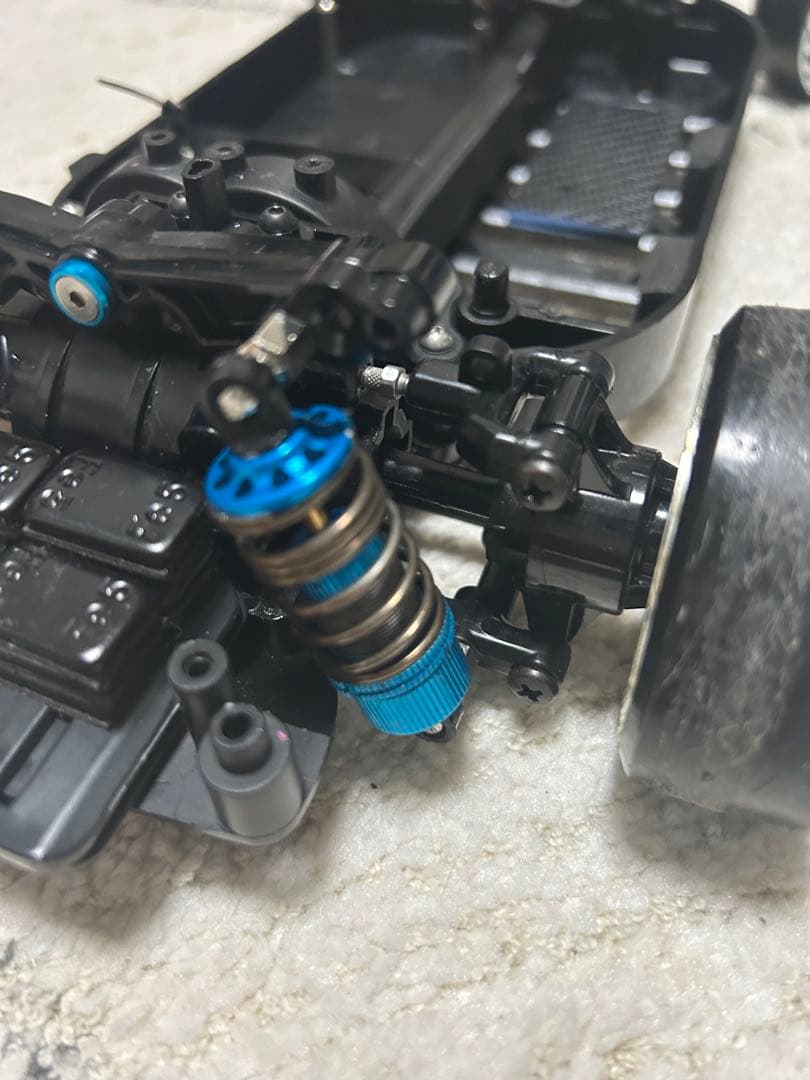 パープル ドリフトカー カーボンファイバー