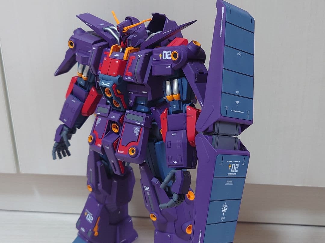 HG 1/144サイコガンダムマークII全塗装完成品ネオ・ジオン仕様