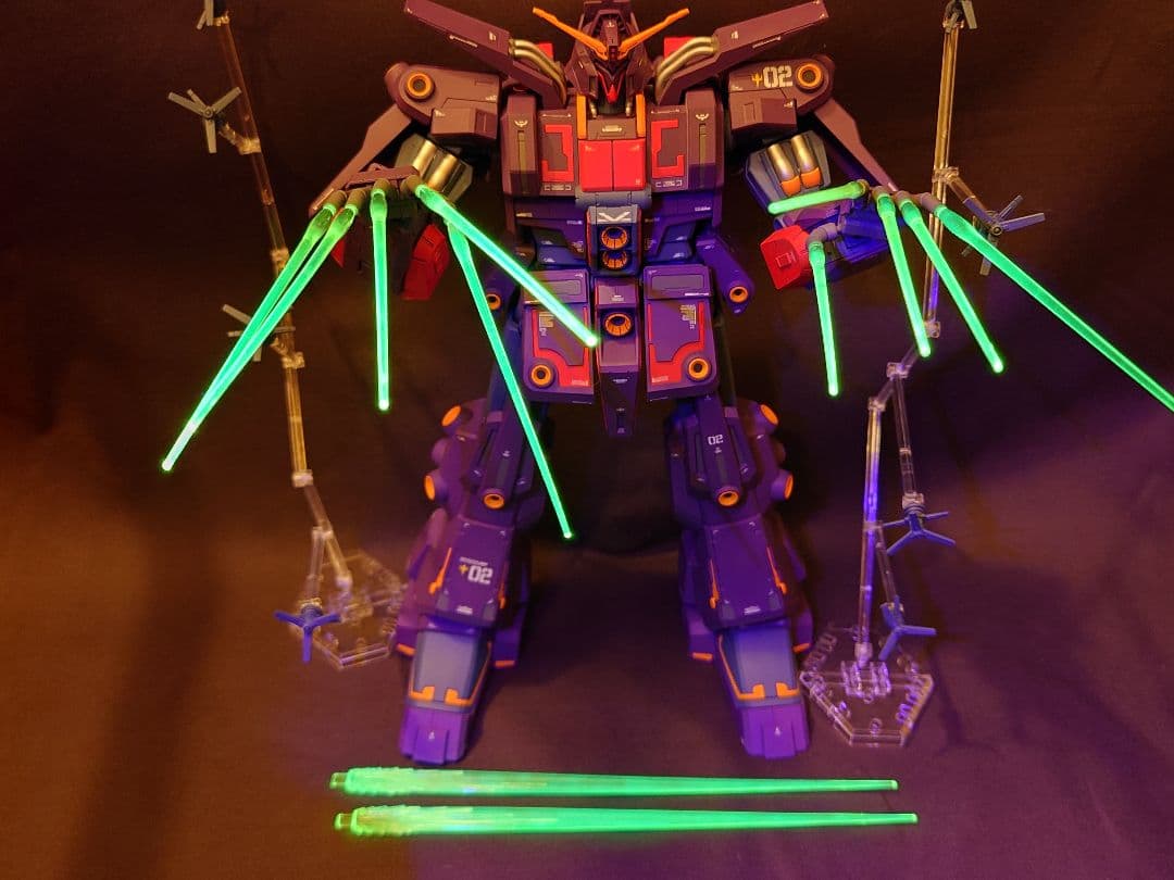 HG 1/144サイコガンダムマークII全塗装完成品ネオ・ジオン仕様