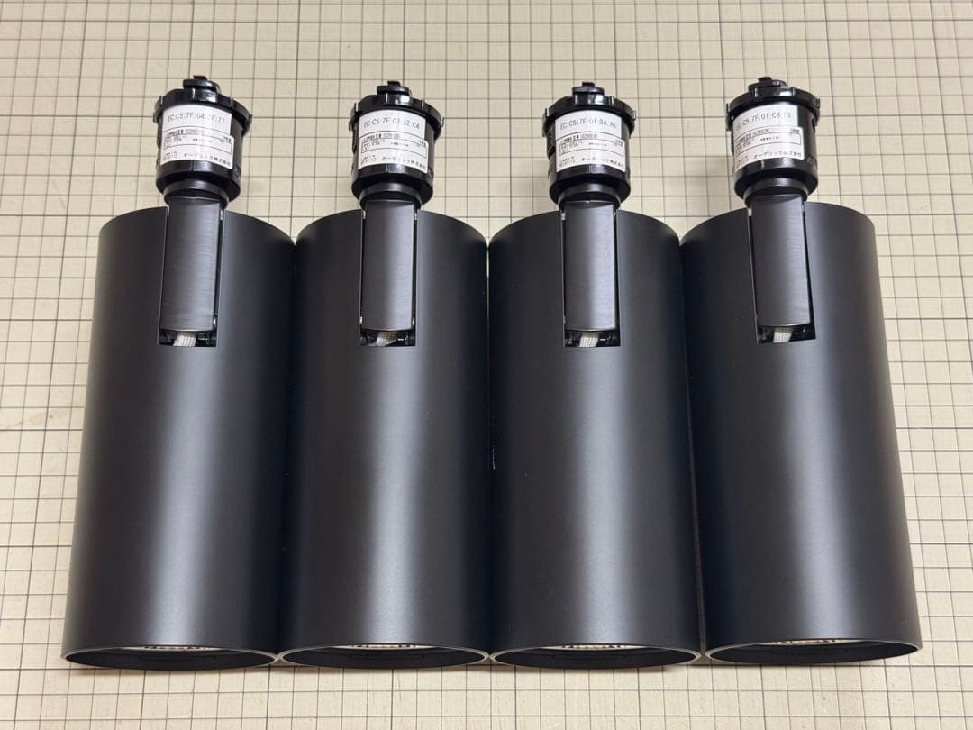 オーデリックダクトレール用LEDスポットライト4個セット 楽天市場】ダクトレール スポットライト 4灯セット E26口金 LED電球