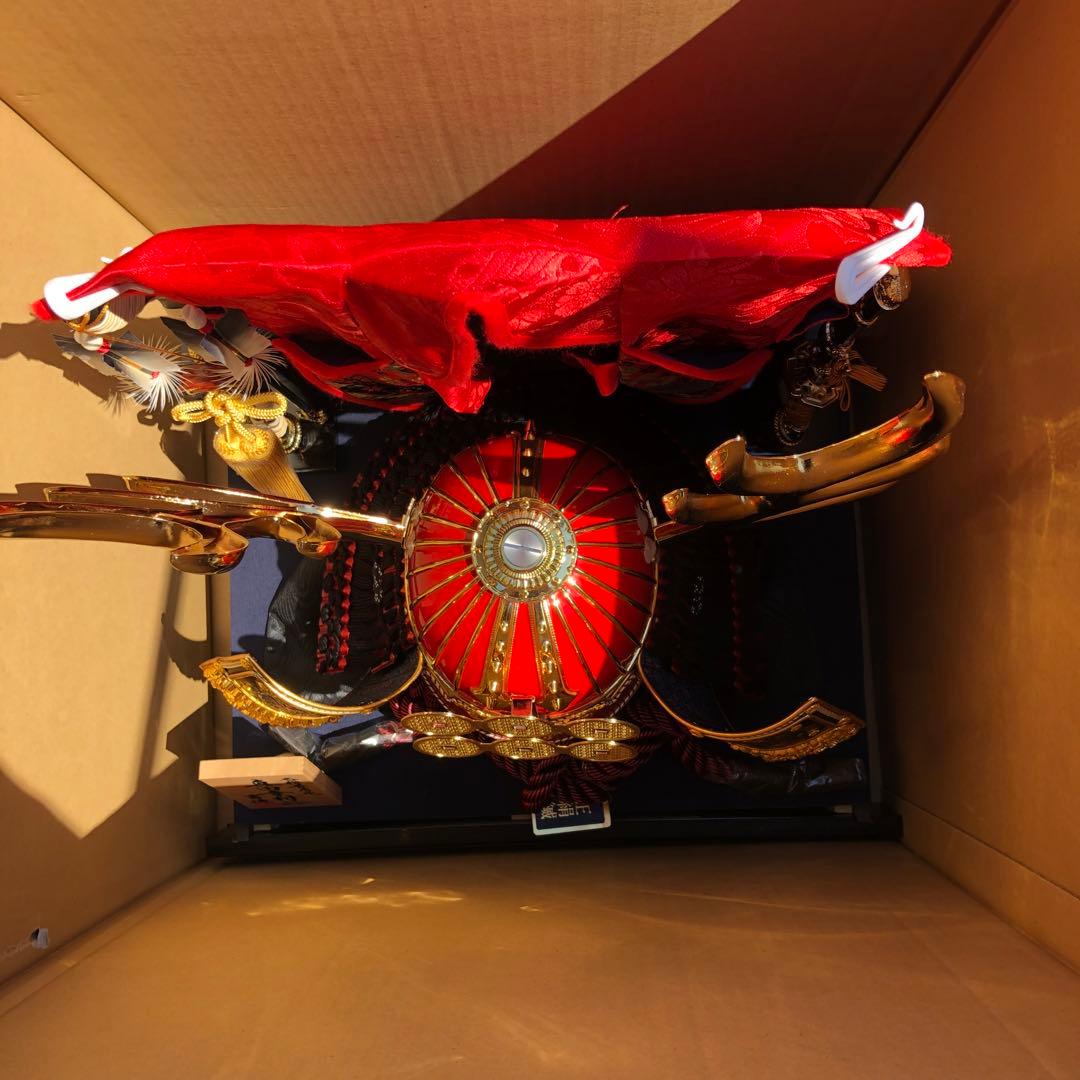 【美品】吉徳 ヨシトク 五月人形 兜 23号 ケース入り 真田幸村 陣羽織