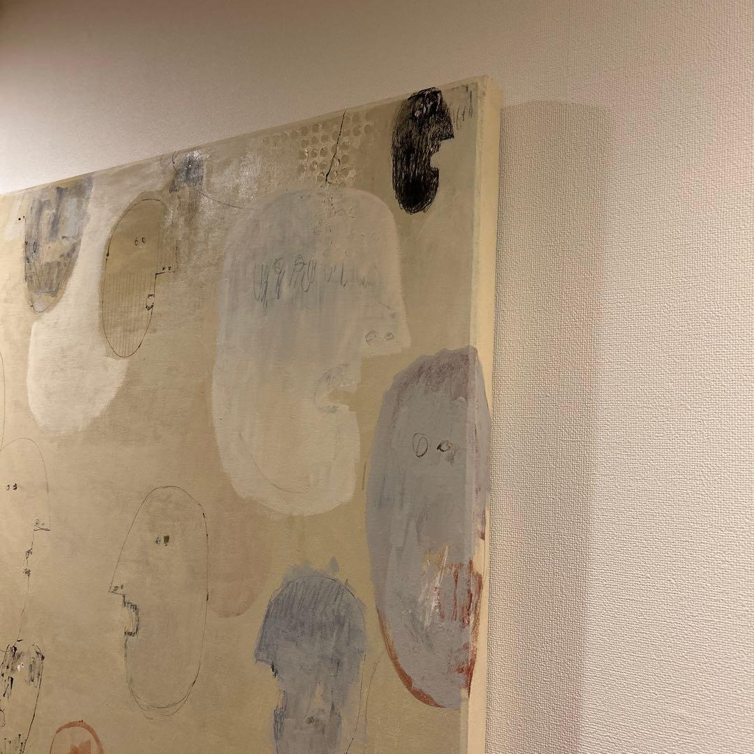 松田奈那子　絵画　アートパネル　北欧　ナチュラル　モダン　インテリア　15号