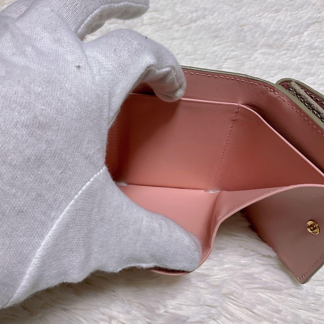 ♡超極美品♡ボナベンチュラ 三つ折り財布 スモールウォレット