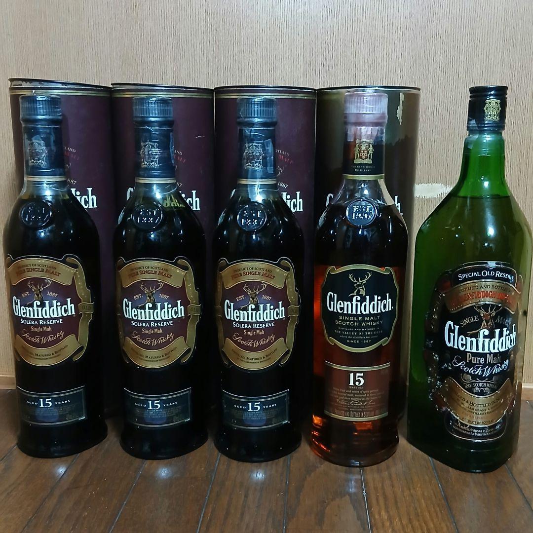 グレンフィディック15年　他5本セット ギフトシーズンに 今だけの特別な贈り物を ～ 国際的に評価の高い