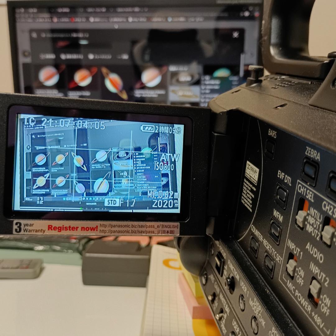 ビデオカメラ [210HoursOfUse]No Scratches or Dirt.