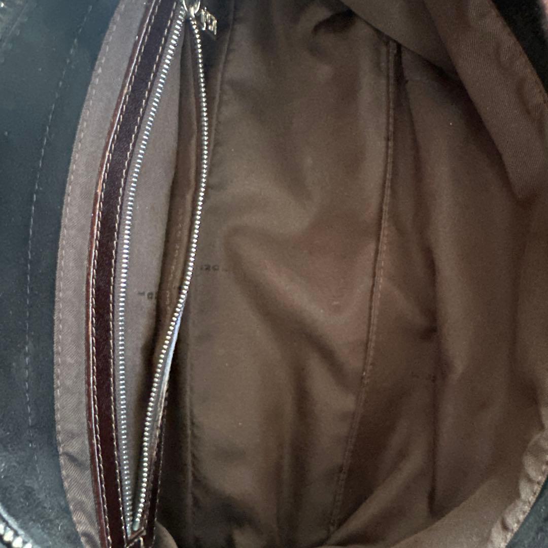 FENDI マンマバケット黒 スエード ショルダーバッグ