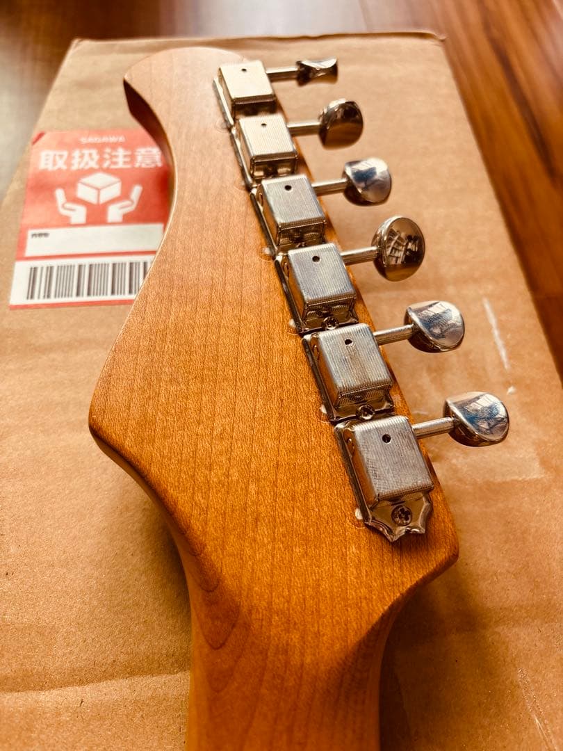 Bacchus ストラトキャスター(ゴトーペグ交換済み)