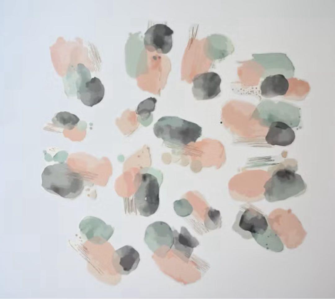 新品 森年 Pastel Breeze PET亮面マスキングテープ マステ10m