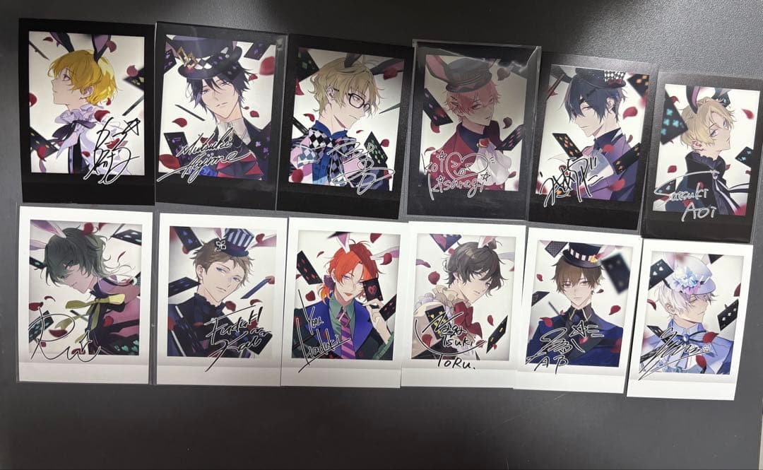 ツキウタ。ラビキン映画ぱしゃこれ複製サイン入り直筆サインレア霜月隼