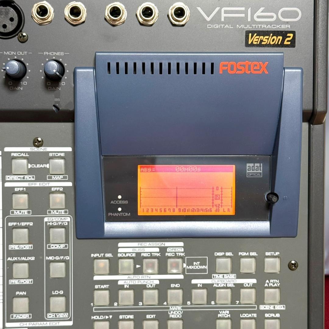 ☆美品 FOSTEX VF160 version2 デジタルミキサー MTR