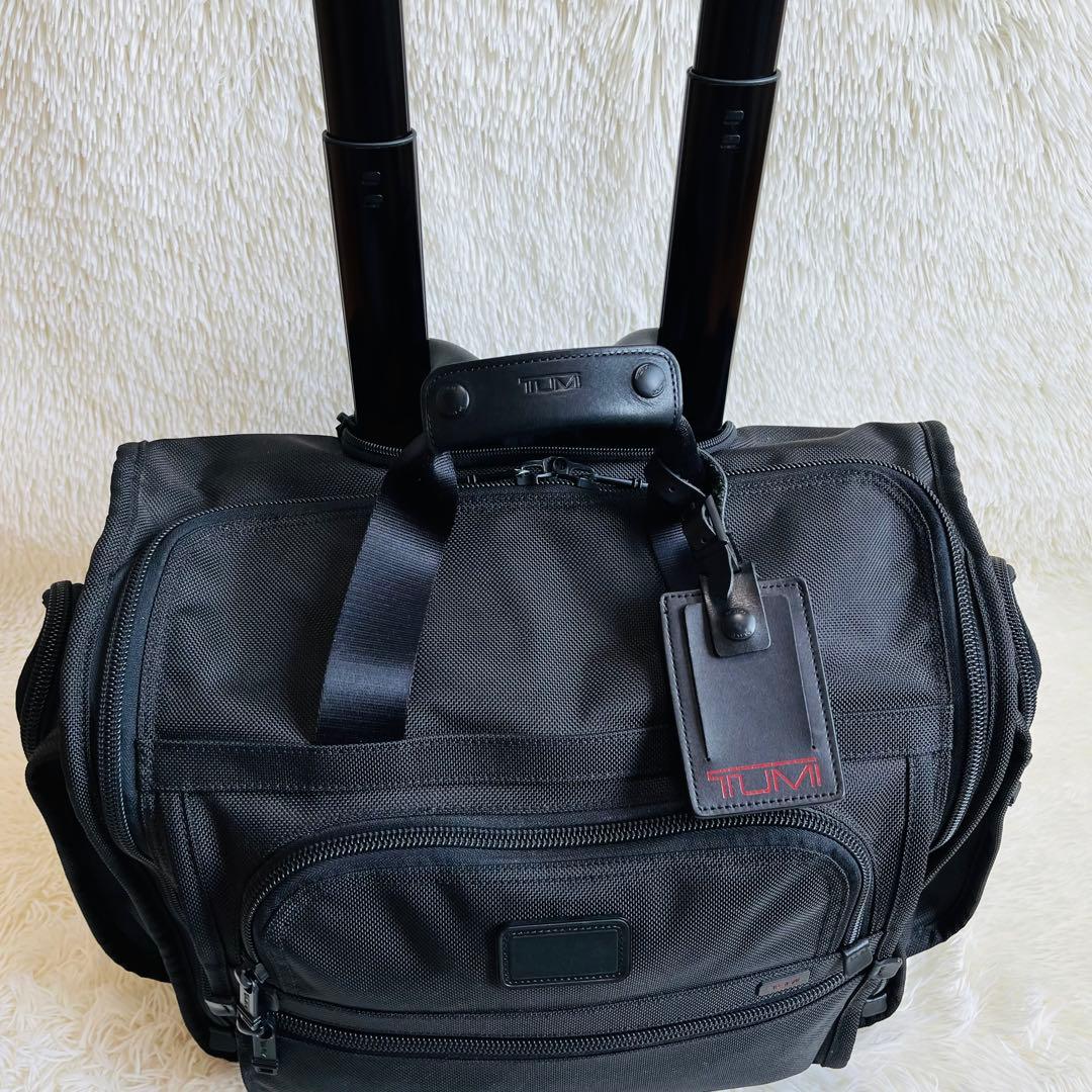 TUMI トゥミ 機内持ち込み可 二輪キャリーバッグ 22051DH ブラック(黒