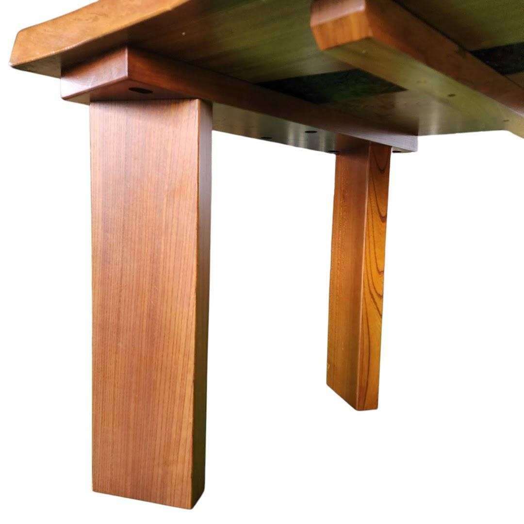 欅　ケヤキ　テーブル　ダイニングテーブル　一枚板