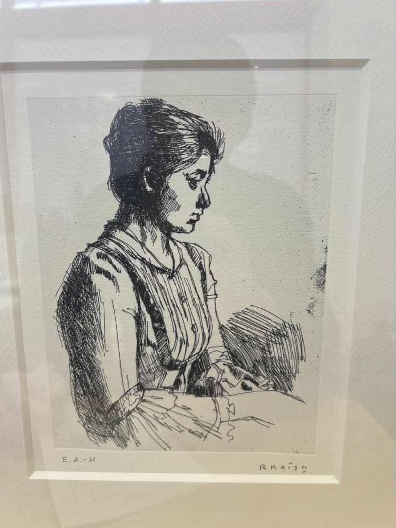 小磯良平 複製画・版画 豪華5点セット（直筆サイン入） - メルカリ