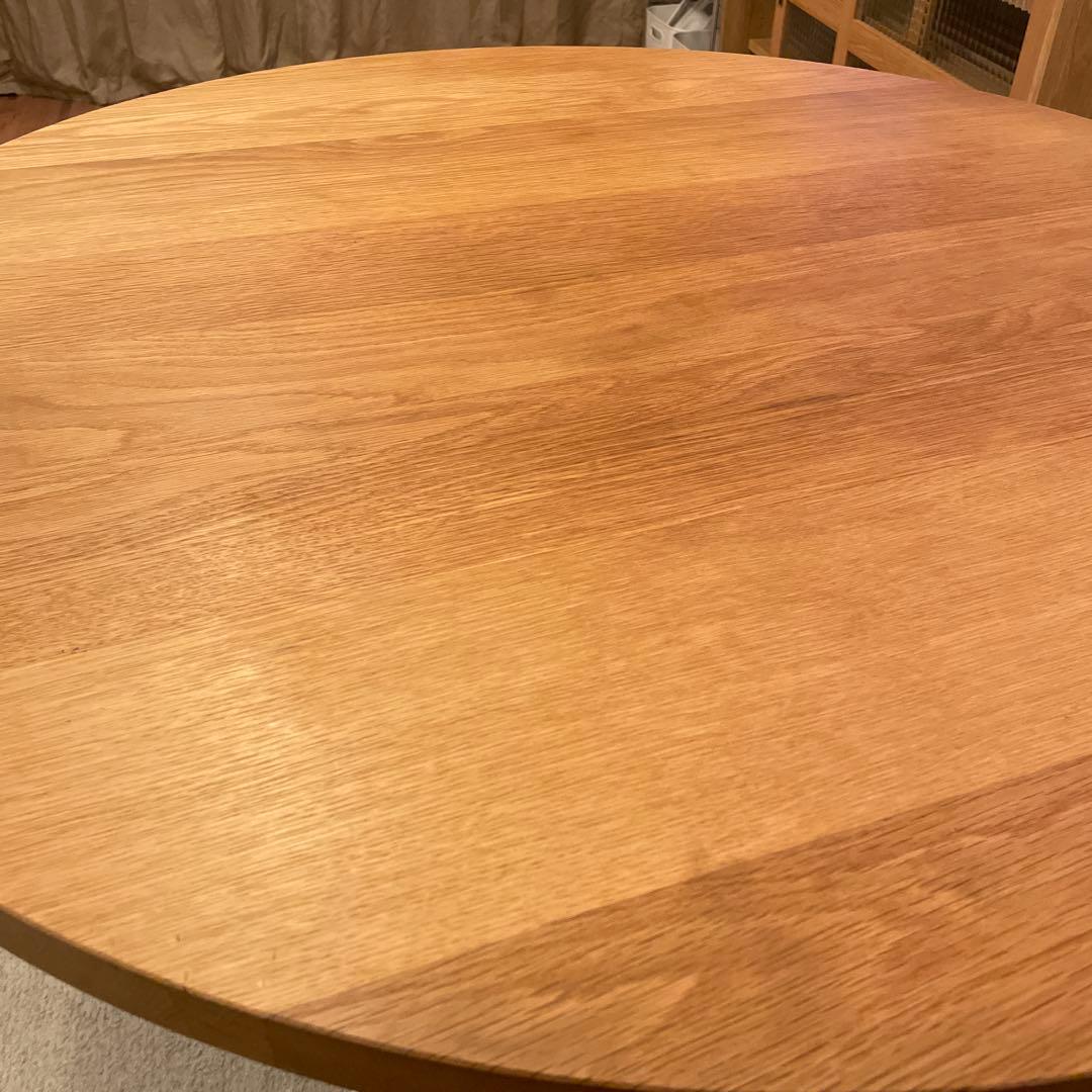 greeniche Round Cafe Table 900 オーク