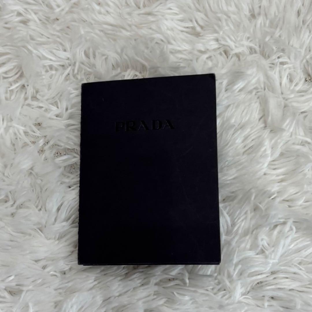 PRADA プラダ ミニボストンバッグ ボーリング 南京錠 ダークグリーン