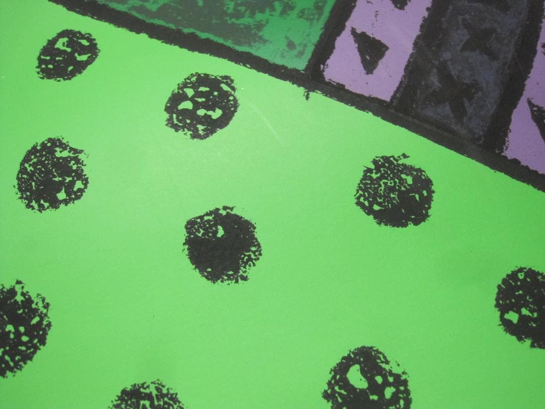 △山本 寛斎 さん ポートレート リトグラフ 版画 37/150 104×75