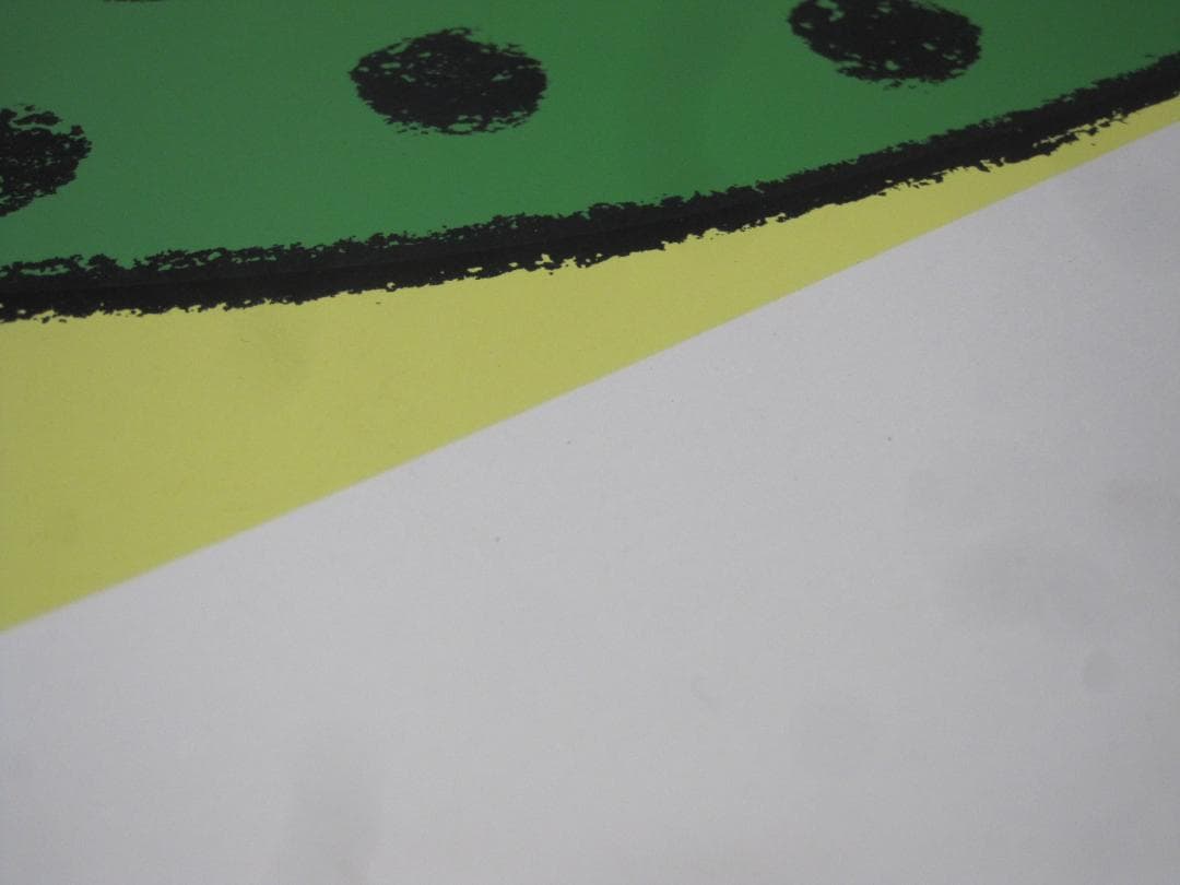 △山本 寛斎 さん ポートレート リトグラフ 版画 37/150 104×75