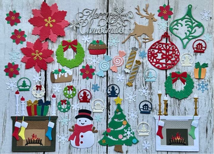 クラフトパンチ】☆アルバム飾り☆冬のクラフト☆男の子用