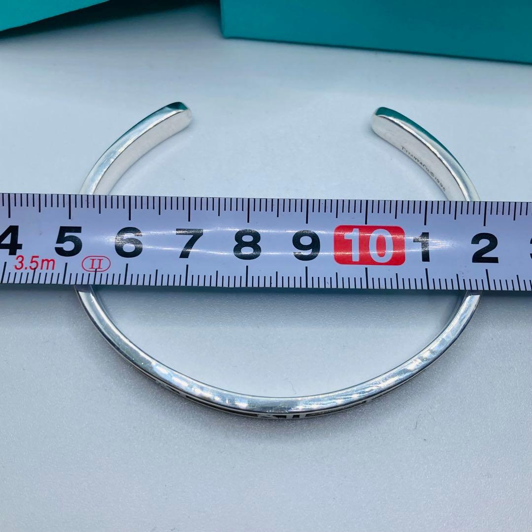 極美品✨ ティファニー ブレスレット カフ アトラス AG925