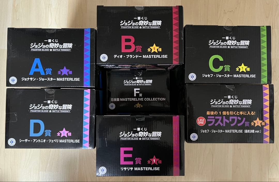 一番くじ ジョジョの奇妙な冒険 ファントムブラッド フィギュアコンプ