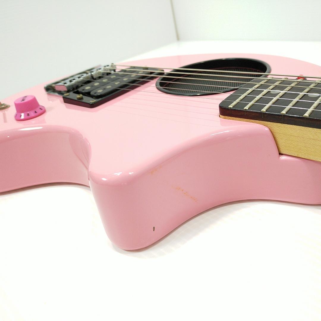 フェルナンデス エレキギター ZO-3 ピンク アンプ内蔵 スピーカー搭載