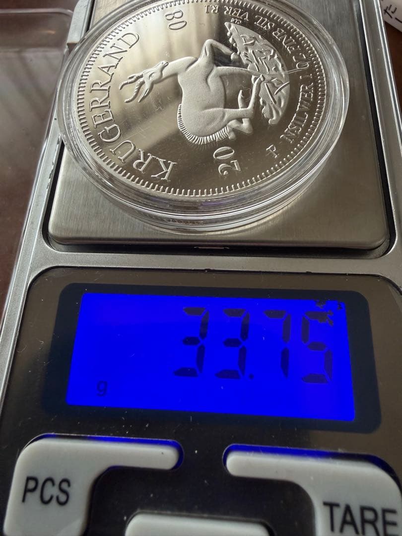 2006年 クルーガーランド銀貨 1オンス　銀貨　メダル　コンチョ　プルーフ