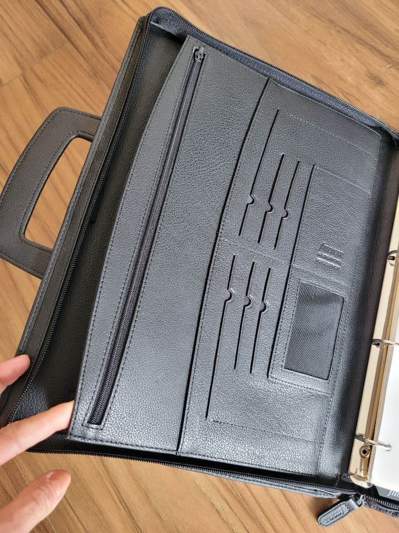 【filofax】A4書類ケース システム手帳