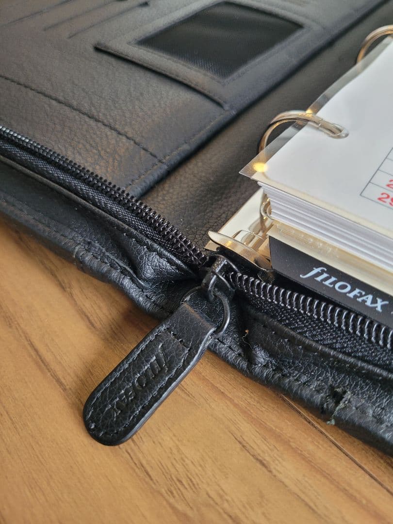 【filofax】A4書類ケース システム手帳